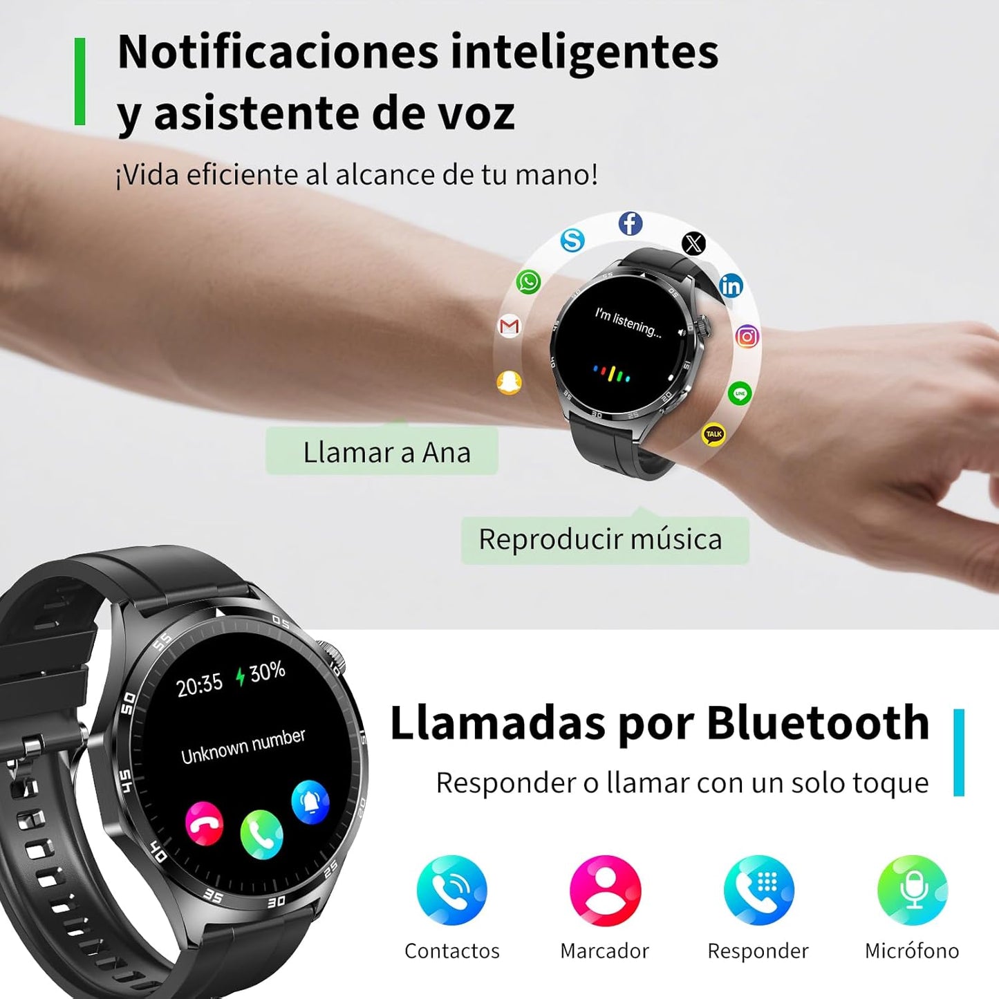 TimeWatch El mejor Reloj inteligente 2025 ...