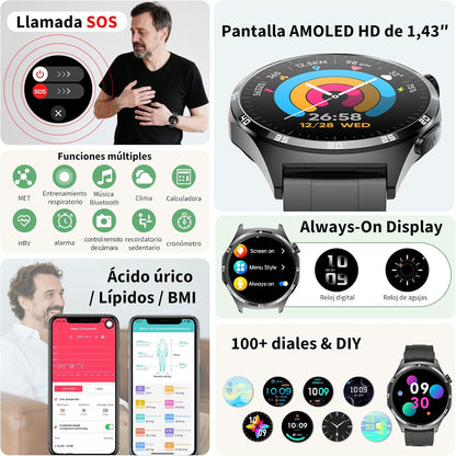 TimeWatch El mejor Reloj inteligente 2025 ...